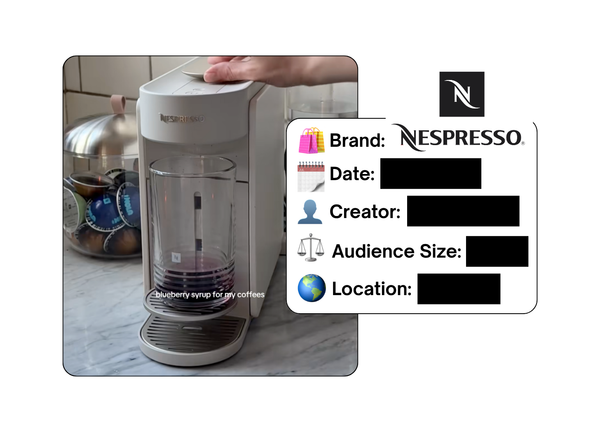 Spotted: Nespresso in a new paid collab