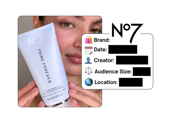 Spotted: No7 in a new paid collab