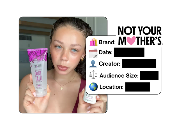Spotted: Not Your Mother's in a new paid collab