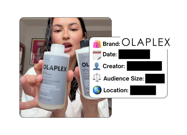 Spotted: Olaplex in a new paid collab
