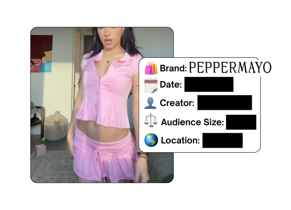 Spotted: PEPPERMAYO in a new paid collab