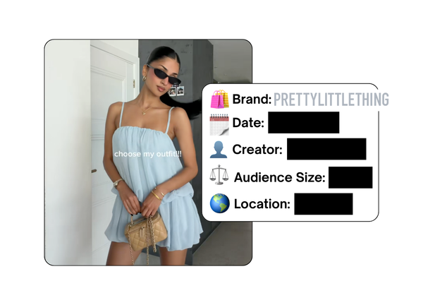 Spotted: Pretty Little Thing in a new paid collab