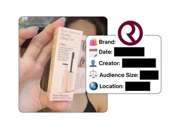 Spotted: Rare Beauty in a new paid collab