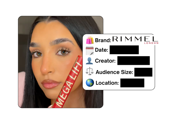 Spotted: Rimmel London in a new paid collab