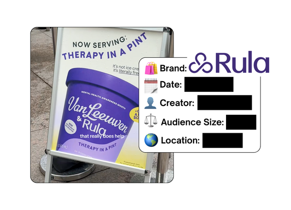 Spotted: Rula in a new paid collab