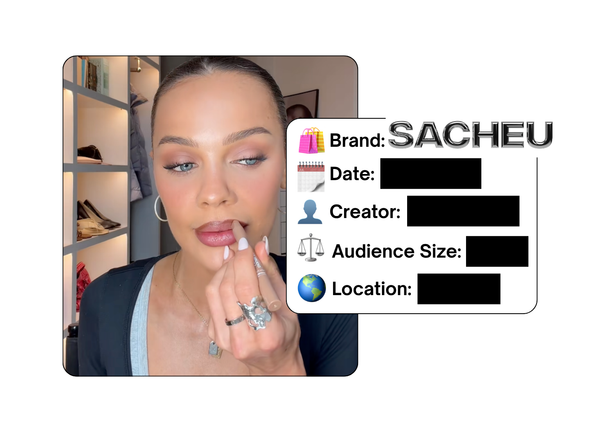 Spotted: SACHEU in a new paid collab