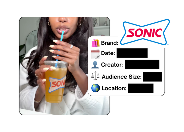 Spotted: SONIC Drive-In in a new paid collab