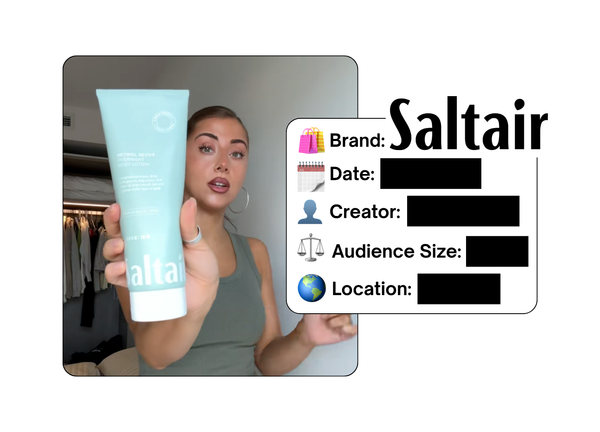 Spotted: Saltair in a new paid collab