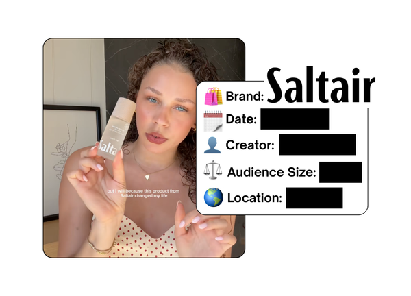 Spotted: Saltair in a new paid collab