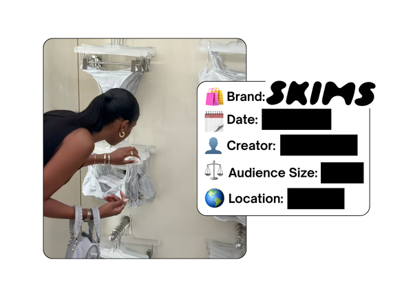 Spotted: Skims in a new paid collab