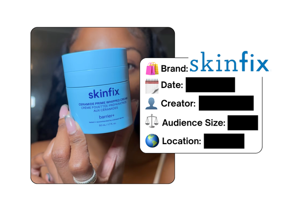 Spotted: Skinfix in a new paid collab