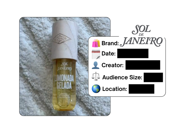 Spotted: Sol de Janeiro in a new paid collab