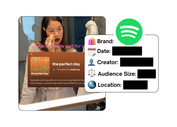 Spotted: Spotify in a new paid collab