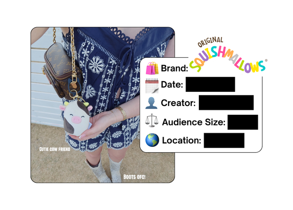 Spotted: Squishmallows in a new paid collab