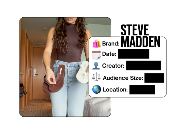 Spotted: Steve Madden in a new paid collab
