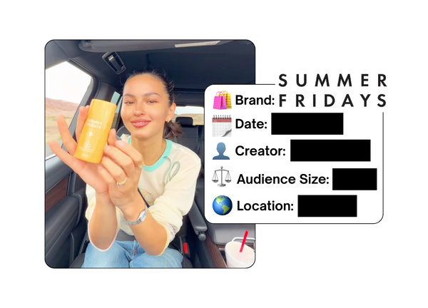 Spotted: Summer Fridays in a new paid collab