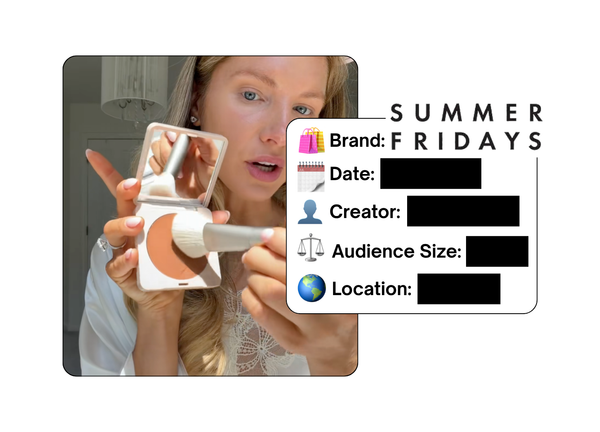 Spotted: Summer Fridays in a new paid collab