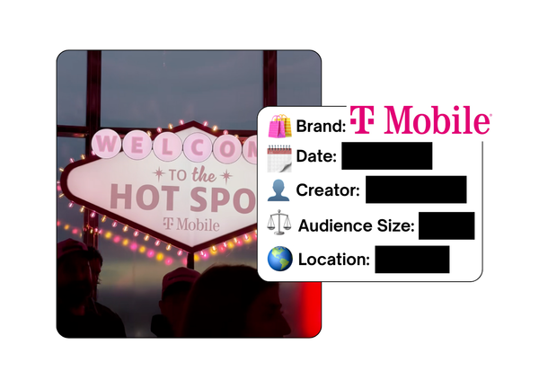 Spotted: T-Mobile in a new paid collab
