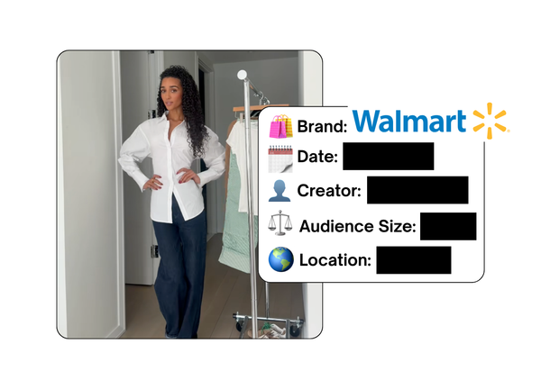 Spotted: Walmart in a new paid collab