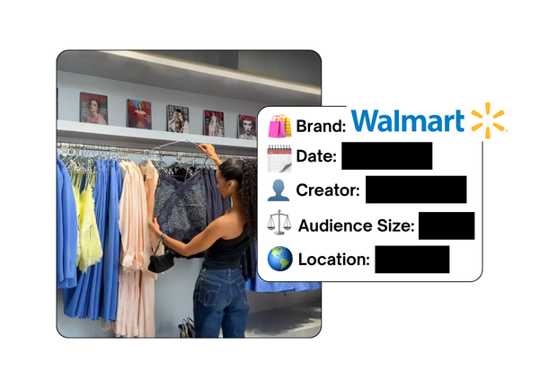 Spotted: Walmart in a new paid collab