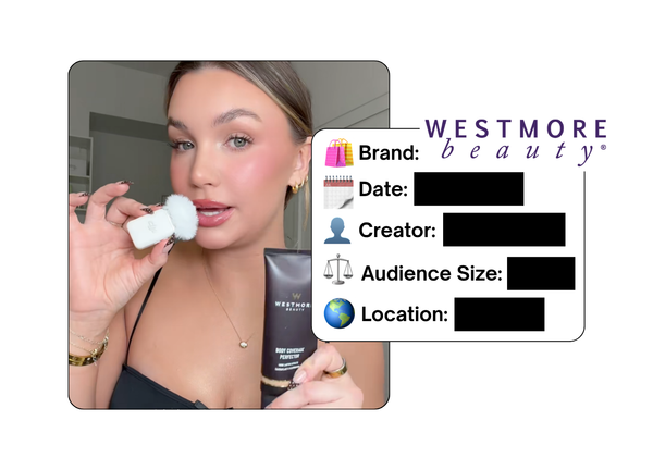 Spotted: Westmore Beauty in a new paid collab