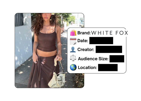 Spotted: White Fox Boutique in a new paid collab