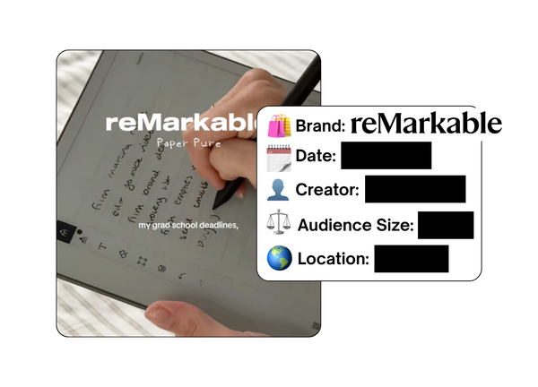 Spotted: reMarkable in a new paid collab