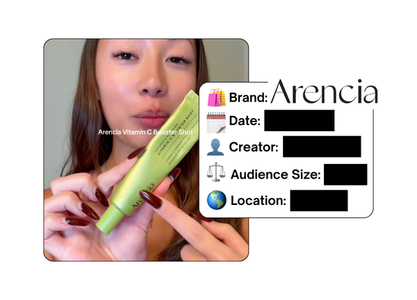 Spotted: Arencia in a new paid collab