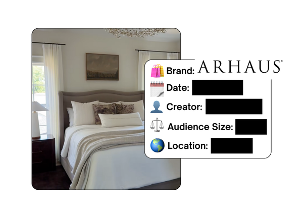 Spotted: Arhaus in a new paid collab