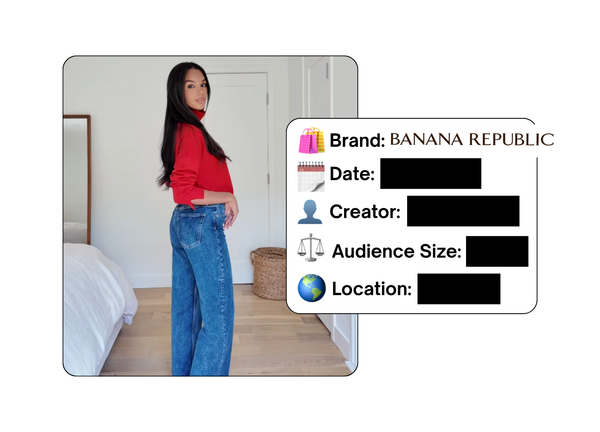 Spotted: Banana Republic in a new paid collab