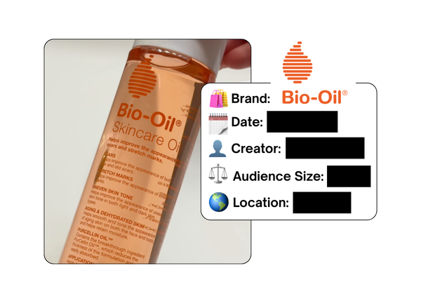 Spotted: Bio-Oil in a new paid collab