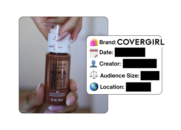 Spotted: COVERGIRL in a new paid collab