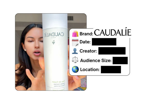 Spotted: Caudalie in a new paid collab