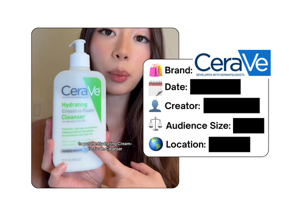 Spotted: CeraVe in a new paid collab