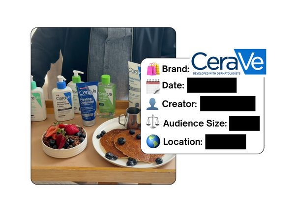 Spotted: CeraVe in a new paid collab