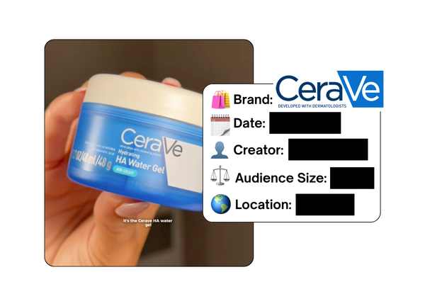 Spotted: CeraVe in a new paid collab