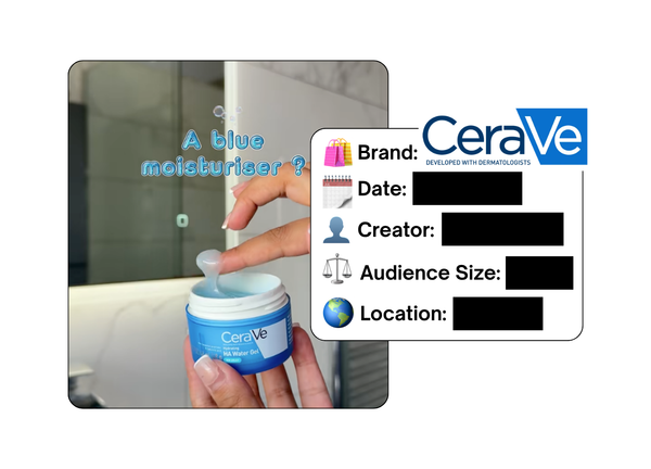 Spotted: CeraVe in a new paid collab