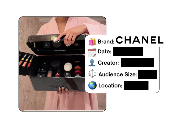 Spotted: Chanel Beauty in a new paid collab