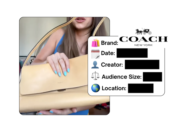Spotted: Coach in a new paid collab