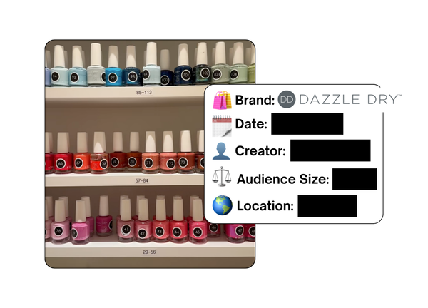 Spotted: Dazzle Dry in a new paid collab
