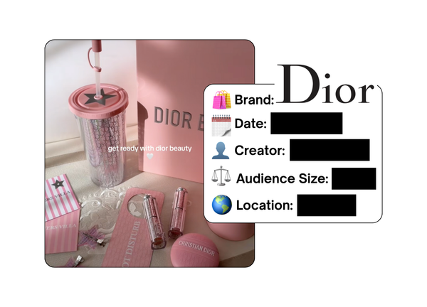 Spotted: Dior Beauty in a new paid collab