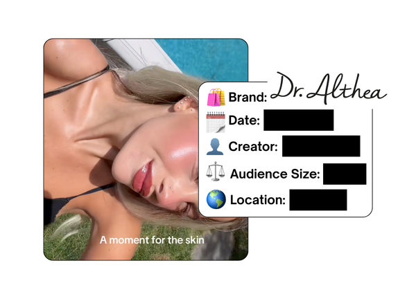 Spotted: Dr. Althea in a new paid collab