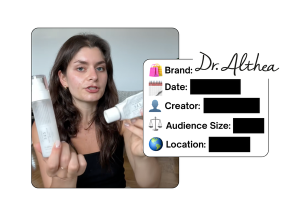 Spotted: Dr. Althea in a new paid collab