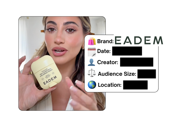 Spotted: EADEM in a new paid collab
