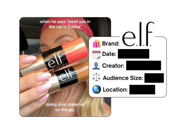 Spotted: Elf Cosmetics in a new paid collab