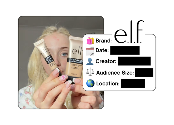 Spotted: Elf Cosmetics in a new paid collab