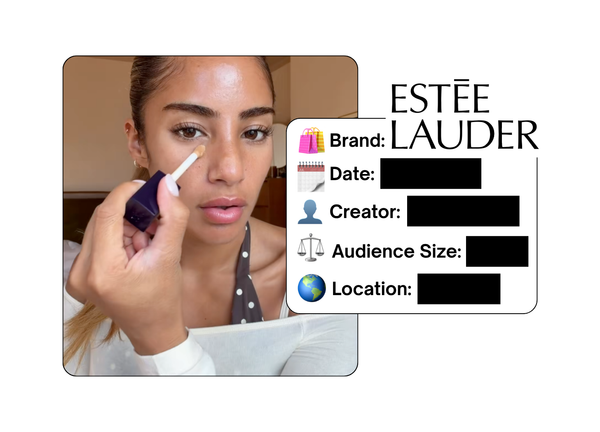 Spotted: Estée Lauder in a new paid collab