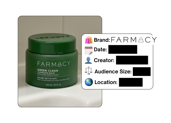 Spotted: Farmacy Beauty in a new paid collab