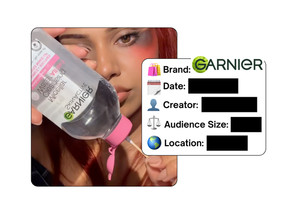 Spotted: Garnier in a new paid collab