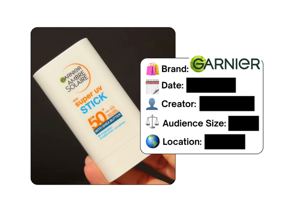 Spotted: Garnier in a new paid collab